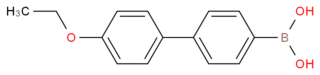 4-ETHOXYBIPHENYL-4'-BORONIC ACID_分子结构_CAS_182344-29-2)