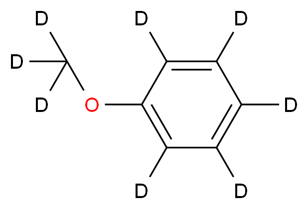 苯甲醚-d8_分子结构_CAS_54887-54-6)