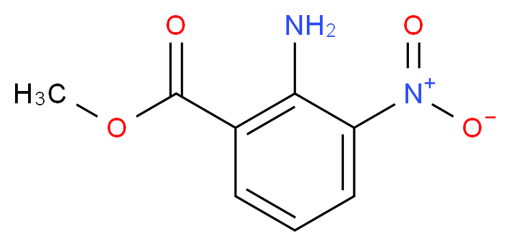 Methyl 2-amino-3-nitrobenzoate 95%_分子结构_CAS_57113-91-4)