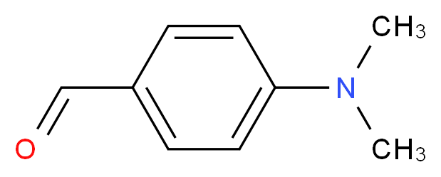 4-(dimethylamino)benzaldehyde_分子结构_CAS_100-10-7