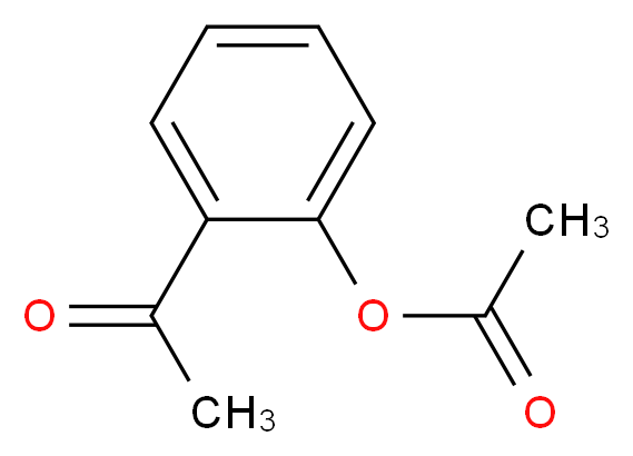 2-acetylphenyl acetate_分子结构_CAS_7250-94-4