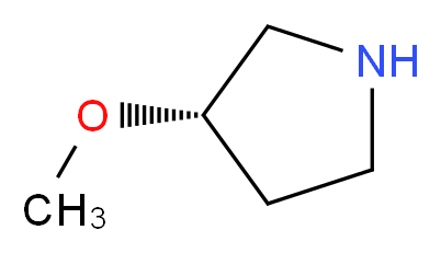 (3S)-3-Methoxypyrrolidine_分子结构_CAS_120099-61-8)