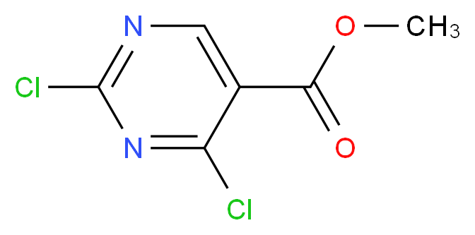 Methyl2,4-DichloropyriMidine-5-carboxylate_分子结构_CAS_3177-20-6)