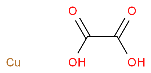 COPPER OXALATE_分子结构_CAS_23087-58-3)