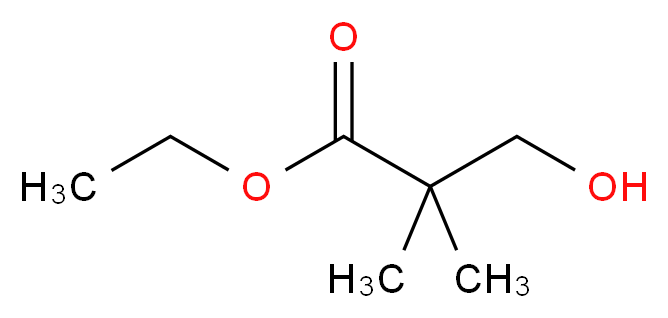 Ethyl 3-hydroxy-2,2-dimethylpropanoate_分子结构_CAS_14002-73-4)