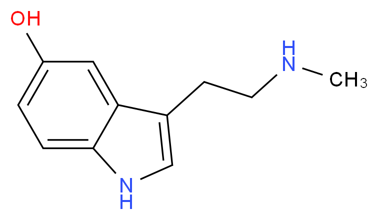 N-Methylserotonin_分子结构_CAS_1134-01-6)