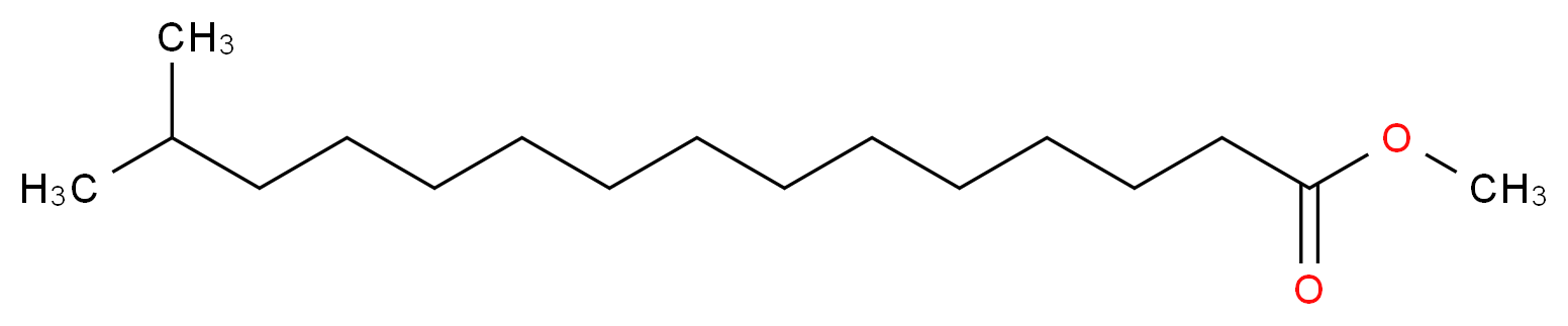 Methyl 14-methylpentadecanoate_分子结构_CAS_5129-60-2)