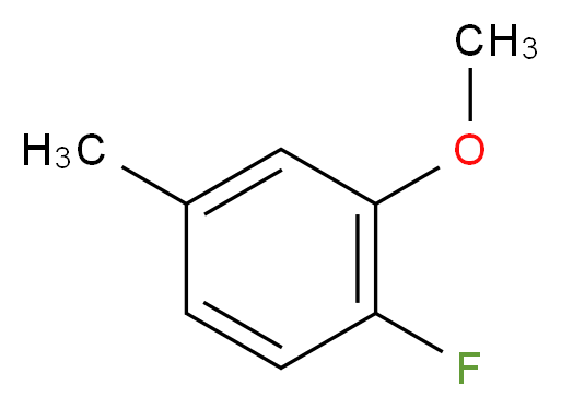 1-Fluoro-2-Methoxy-4-Methylbenzene_分子结构_CAS_63762-78-7)