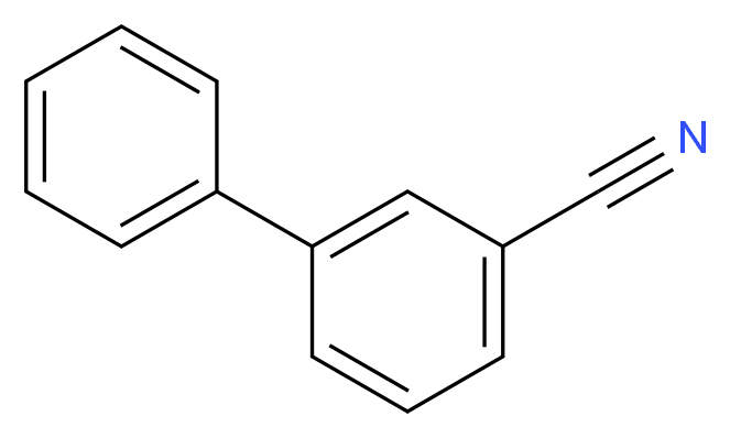 3-phenylbenzonitrile_分子结构_CAS_24973-50-0