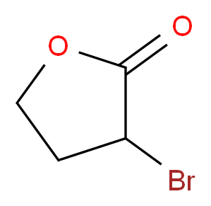 α-溴-γ-丁内酯_分子结构_CAS_5061-21-2)