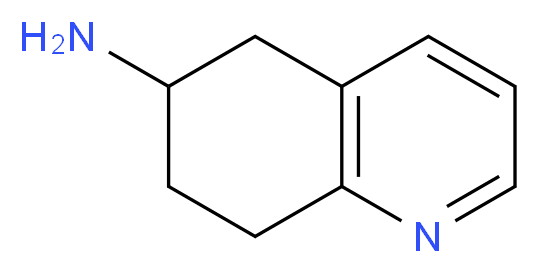 5,6,7,8-tetrahydroquinolin-6-amine_分子结构_CAS_)