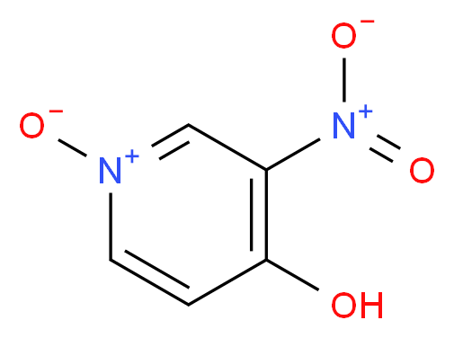 4-hydroxy-3-nitropyridin-1-ium-1-olate_分子结构_CAS_31872-57-8