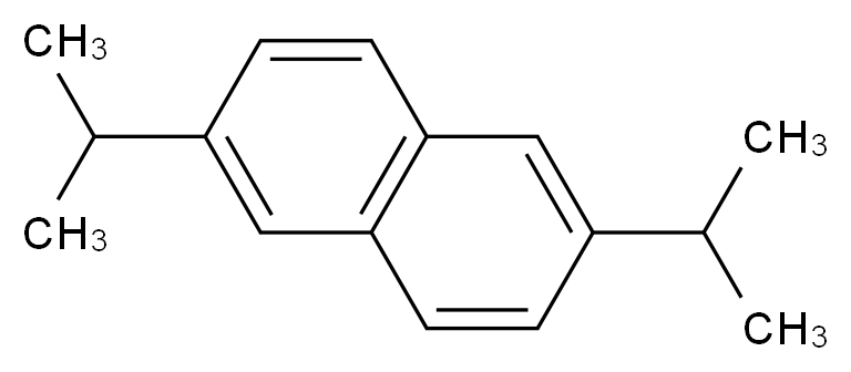 2,6-bis(propan-2-yl)naphthalene_分子结构_CAS_24157-81-1