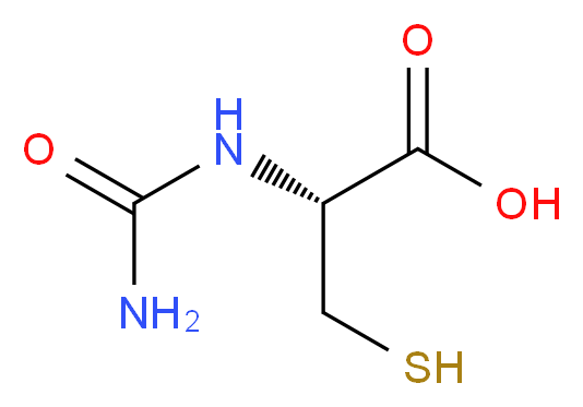 N-Carbamoyl-L-cysteine_分子结构_CAS_24583-23-1)