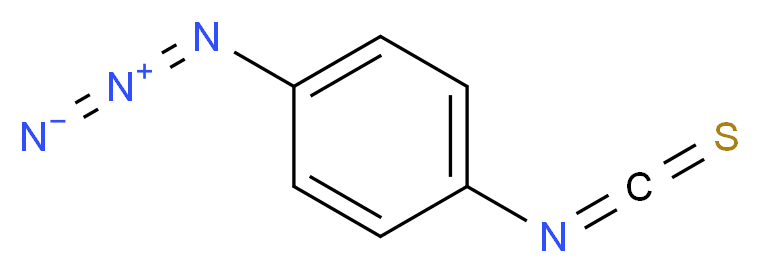 1-azido-4-isothiocyanatobenzene_分子结构_CAS_74261-65-7