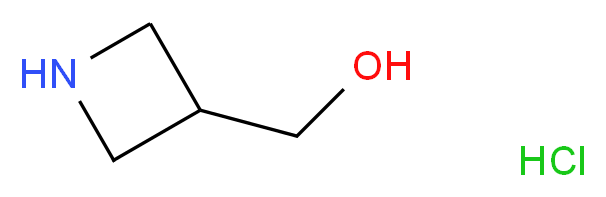 3-(Hydroxymethyl)azetidine hydrochloride_分子结构_CAS_928038-44-2)