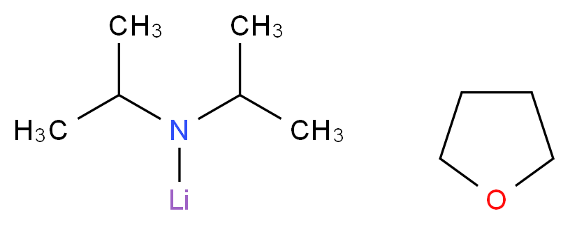 lithiobis(propan-2-yl)amine; oxolane_分子结构_CAS_116912-61-9