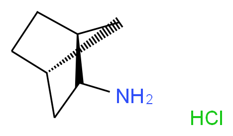 (1S,4R)-bicyclo[2.2.1]heptan-2-amine hydrochloride_分子结构_CAS_14370-45-7