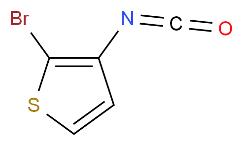 2-bromo-3-isocyanatothiophene_分子结构_CAS_910036-93-0)