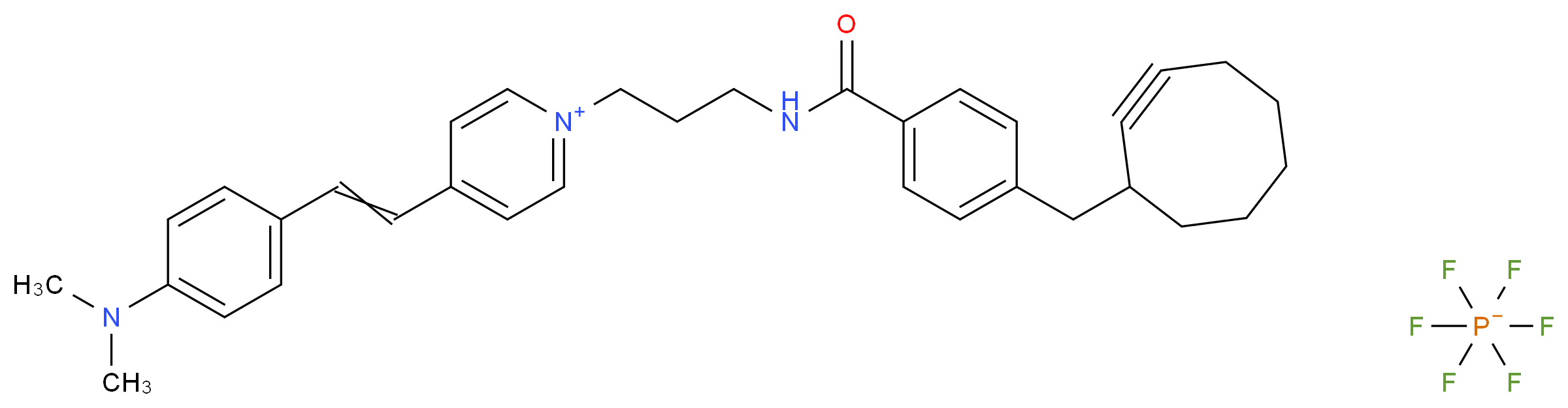 Alkyne MegaStokes dye 608_分子结构_CAS_1188292-56-9)