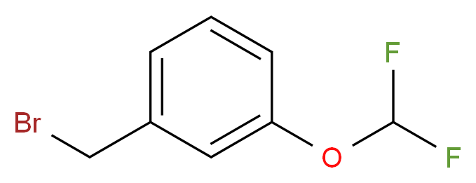 3-(二氟甲氧基)苄基溴_分子结构_CAS_72768-95-7)