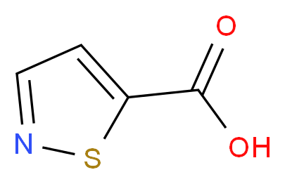 Isothiazole-5-carboxylic acid_分子结构_CAS_10271-85-9)