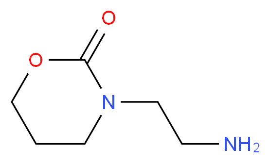 3-(2-aminoethyl)-1,3-oxazinan-2-one_分子结构_CAS_936940-07-7