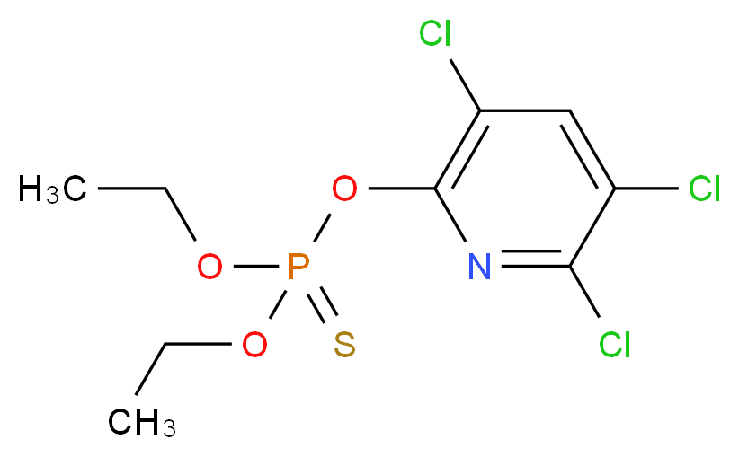 CAS_2921-88-2 molecular structure