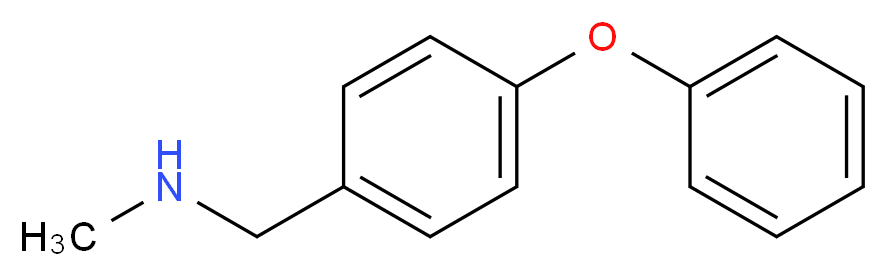 N-methyl-N-(4-phenoxybenzyl)amine_分子结构_CAS_169943-40-2)