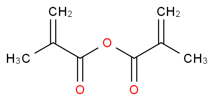 2-methylprop-2-enoyl 2-methylprop-2-enoate_分子结构_CAS_760-93-0
