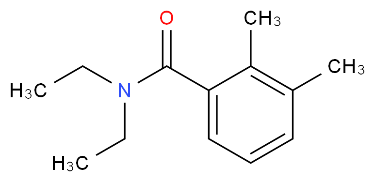 N,N-Diethyl-2,3-dimethylbenzamide_分子结构_CAS_57806-76-5)