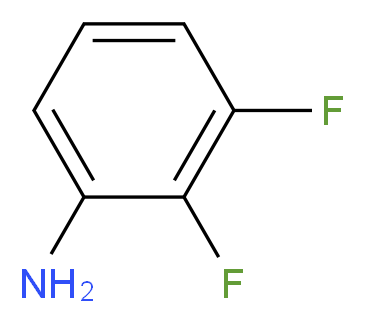 2,3-Difluoroaniline_分子结构_CAS_4519-40-8)