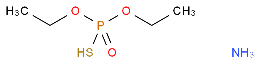 O,O-Diethyl Thiophosphate Ammonium Salt_分子结构_CAS_5871-16-9)