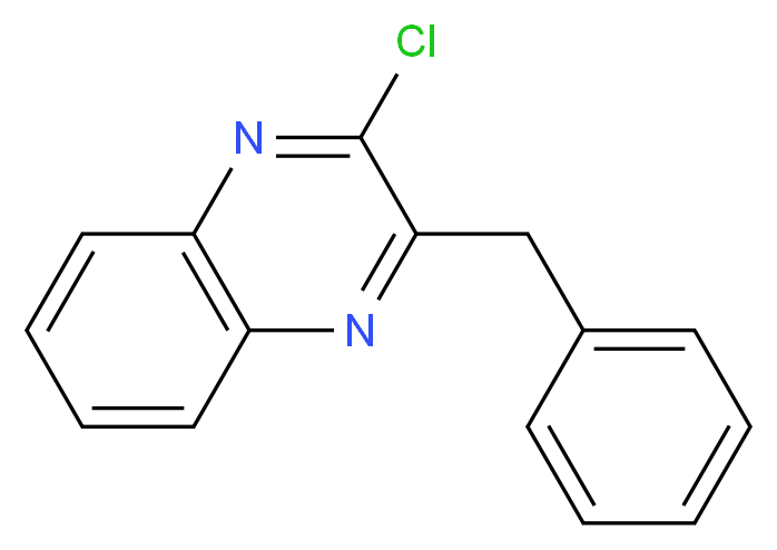 2-Benzyl-3-chloroquinoxaline_分子结构_CAS_49568-78-7)