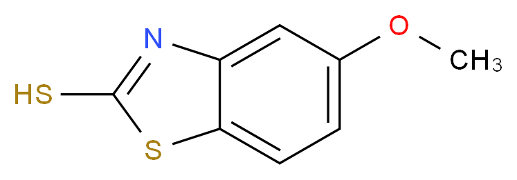 5-Methoxybenzo[d]thiazole-2-thiol_分子结构_CAS_55690-60-3)