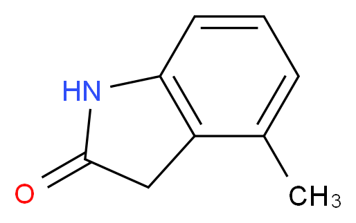 4-Methylindolin-2-one_分子结构_CAS_13220-46-7)