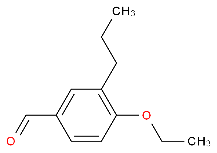 4-Ethoxy-3-propylbenzaldehyde_分子结构_CAS_)
