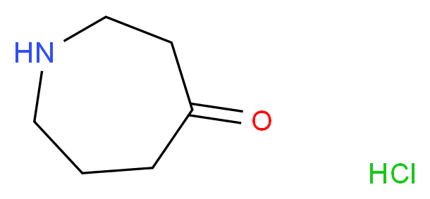 azepan-4-one hydrochloride_分子结构_CAS_50492-22-3