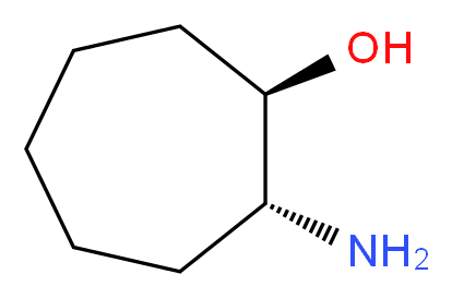 rel-(1R,2R)-2-aminocycloheptan-1-ol_分子结构_CAS_42565-73-1