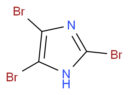 2,4,5-Tribromo-1H-imidazole_分子结构_CAS_2034-22-2)