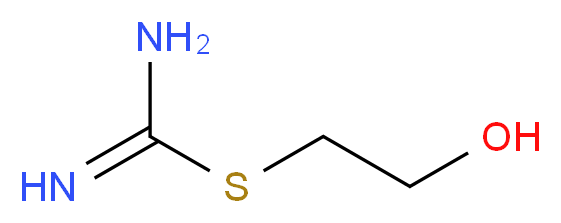 2-hydroxyethyl imidothiocarbamate_分子结构_CAS_2986-29-0)