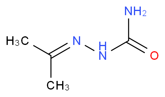 丙酮半卡巴腙_分子结构_CAS_110-20-3)