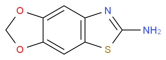 [1,3]Dioxolo[4',5':4,5]benzo[1,2-d]thiazol-6-ylamine_分子结构_CAS_50850-94-7)