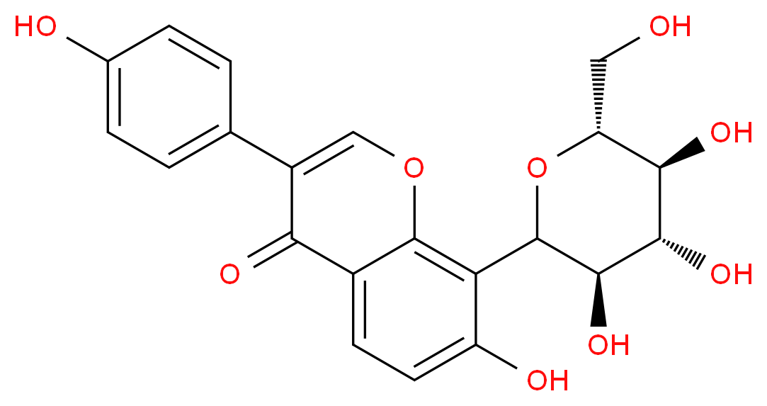 Puerarin_分子结构_CAS_3681-99-0)