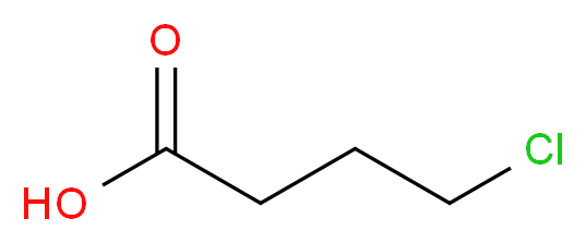 4-氯丁酸_分子结构_CAS_627-00-9)