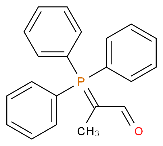 2-(三苯基正膦基)丙醛_分子结构_CAS_24720-64-7)