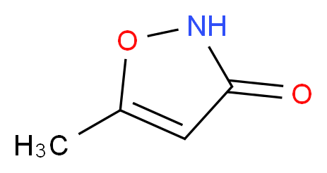 5-methyl-2,3-dihydro-1,2-oxazol-3-one_分子结构_CAS_10004-44-1