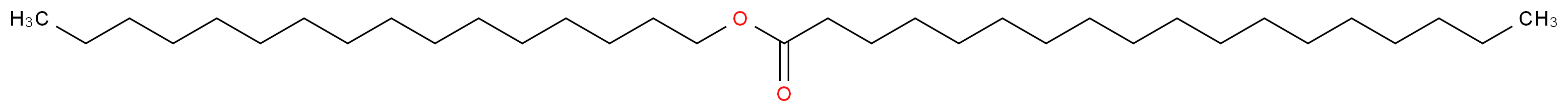 hexadecyl octadecanoate_分子结构_CAS_1190-63-2