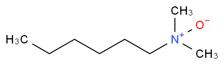 N,N-dimethylhexanamine oxide_分子结构_CAS_34418-88-7