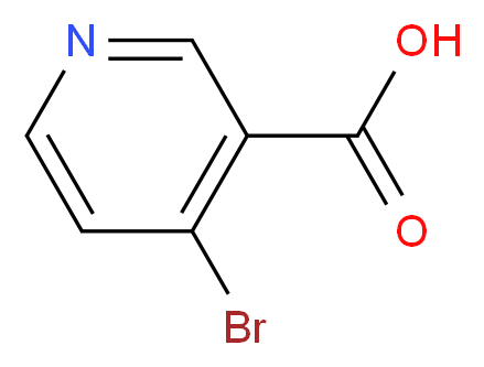 4-bromopyridine-3-carboxylic acid_分子结构_CAS_15366-62-8